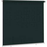  Vanjska rolo zavjesa 245 (Š) x 230 (V) cm tamnozelena HDPE | shoptok.hr