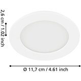 Eglo Bela LED vgradna stropna svetilka FUEVA 5 – | Shoptok.si