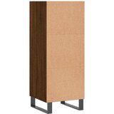  Komoda boja smeđeg hrasta 34,5x32,5x90 cm od konstruiranog drva | Eponuda.com