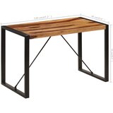  Blagovaonski stol 120 x 60 x 76 cm od masivnog drva akacije | shoptok.hr