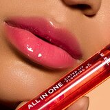LAMEL All in One Lip Tinted Plumping Oil tonirajuće ulje za usne za povećanje volumena № 401 Peachy 3 ml | shoptok.hr
