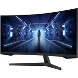 Samsung Odyssey G5 C34G55TWWP LED zaslon 86.4 cm (34 palac) Energetska učinkovitost 2021 G (A - G) 3440 x 1440 piksel UWQHD 1 ms DisplayPort, HDMI™, slušalice (3.5 mm jack) VA LCD