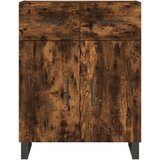  Visoka komoda dimljeni hrast 69 5x34x180 cm konstruiranog drva | shoptok.hr