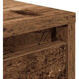 vidaXL Kavna mizica s predali starega lesa 100x100x40 cm | Shoptok.si