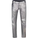 D&g Jeans straight - Srebrna Cene