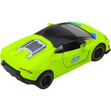 SPORTS Car Pull Back Metal Neon Green 1:43 | shoptok.hr