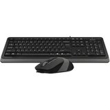 A4Tech Tastatura i miš Fstyler F1010 USB Combo Gray | Eponuda.com