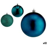  Set božićnih kuglica Plava Plastika 10 x 11 x 10 cm (12 kom.) Cijene