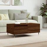 vidaXL Stolić za kavu smeđa boja hrasta 90x50x36 5cm konstruirano drvo Cijene