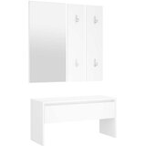  Set namještaja za hodnik bijeli od konstruiranog drva | shoptok.hr
