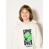 Reserved Gornji dio trenirke s kapuljačom Minecraft - krem | shoptok.hr