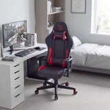  TitanForce gaming stol s blazinami črno-rdeča Cene