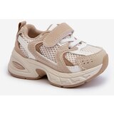 Boto Children's Sports Sneakers with Velcro Beige Rulagia | ePonuda.com