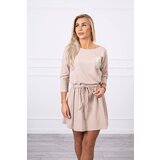 Kesi Dress with sequin pocket beige | shoptok.hr