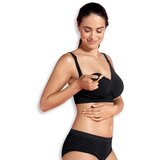 Carriwell Grudnjak za trudnice i dojilje podstavljeni GelWire crni, 2XL | shoptok.hr