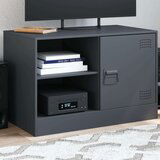 vidaXL TV omarica antracitna 67x39x44 cm jeklo | Shoptok.si