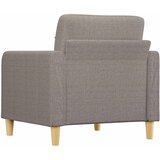  Fotelja smeđesiva 60 cm od tkanine | Eponuda.com