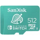 memorijska karitca microsdxc card for nintendo switch 512GB, up to 100MB/s read, 60MB/s write, U3, C10, A1, UHS-1