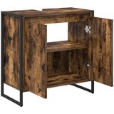  Kupaonski ormar Dimni hrast 60 x 30 x 60 cm Konstruirano drvo | shoptok.hr