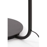 Light & Living Mat črna/v naravni barvi stoječa svetilka s tekstilnim senčilom (višina 164 cm) Lyra – | Shoptok.si