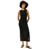 Tommy Hilfiger crna midi haljina Cene