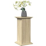  Stalak za izložbu s spremištem boja hrasta 31x30x60 cm drveni | shoptok.hr