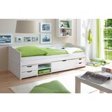 MID.YOU Postelja S Predali Marlies, Bela, Masivno | Shoptok.si