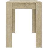  Blagovaonski stol boja hrasta 120x60x76 cm konstruirano drvo | shoptok.hr