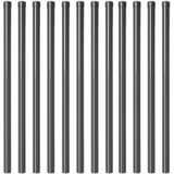  Stup za ogradu 12 pcs Siva 110 cm Čelik s praškastim premazom | Eponuda.com