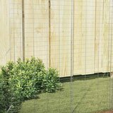  Kavez za zečeve Srebrno 200 x 100 x 210 cm Cinkani čelik | shoptok.hr