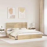  s od storage Sonoma hrast 180 x 200 cm Konstruirano drvo | shoptok.hr