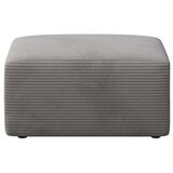 Rodier Siv tabure iz rebrastega žameta Villet – | Shoptok.si