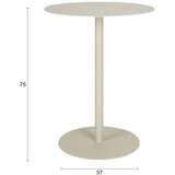 Zuiver Jeklena okrogla barska miza ø 57 cm Snow – | Shoptok.si