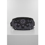 Urban Classics Accessoires Bandana Print Hip Bag Black cene