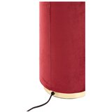 Light & Living Crvena stojeća svjetiljka s tekstilnim sjenilom (visina 168 cm) Devia – | shoptok.hr