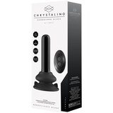 Chrystalino by Shots vibro dildo Thumby - Smooth Glass Vibrator with Suction Cup