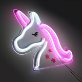  JUST LIGHT. 85025-70 - LED neonska zidna dekoracija NEON LED/6,5W/5V jednorog | Eponuda.com