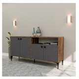 Hanah home artemis 1644 walnutanthracite console | ePonuda.com