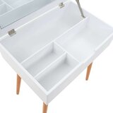 vidaXL Toaletni stolić od MDF-a s ogledalom 60 x 40 x 75 cm | shoptok.hr
