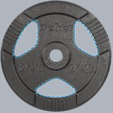 Rebel Active olimpijski uteg od lijevanog željeza 25 kg, rupa 51 mm, ploča s ručkama | shoptok.hr
