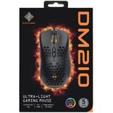 DELTACO GAMING Miš Ultra-Light Gaming, 6400 DPI, RGB, Gumeni side-grip, CRNi | shoptok.hr