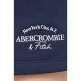 Abercrombie & Fitch Kratke hlače ženski, mornarsko modra barva | Shoptok.si