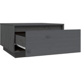  Stolić za kavu sivi 55 x 56 x 32 cm od masivne borovine | shoptok.hr