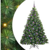  Umjetno božićno drvce s stalakom Zelena 180 cm PE i PVC 109 x 109 x 180 cm | Shoptok.si