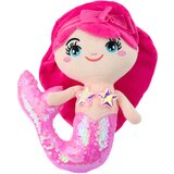  Plush Mermaid Cuddly Toy Tail Sequin Light Pink 28cm | shoptok.hr