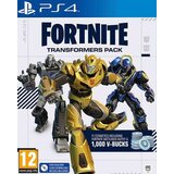 Epic Games PS4 fortnite - transformers pack - code in a box cene
