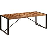 vidaXL Jedilna miza iz trdnega palisandra 220x100x75 cm | Shoptok.si