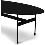 Spinder Design Crni metalni stolić za kavu 39x120 cm Mira – | shoptok.hr