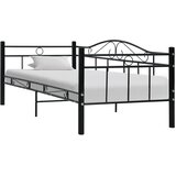  Okvir za dnevni ležaj crni metalni 90 x 200 cm | shoptok.hr