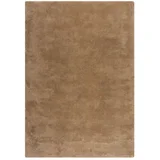 Flair Rugs Smeđe sintetičko krzno 160x230 cm Faroe Wool Look Fur –